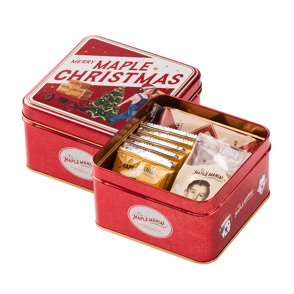 メープルクリスマス缶