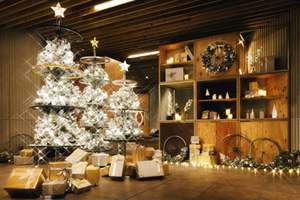 廃棄自転車パーツで聖夜を彩るってどういうこと？サイクリングホテルが提案する「BEBアップCYCLEクリスマス」【常磐自動車道 桜土浦ICから約6km】