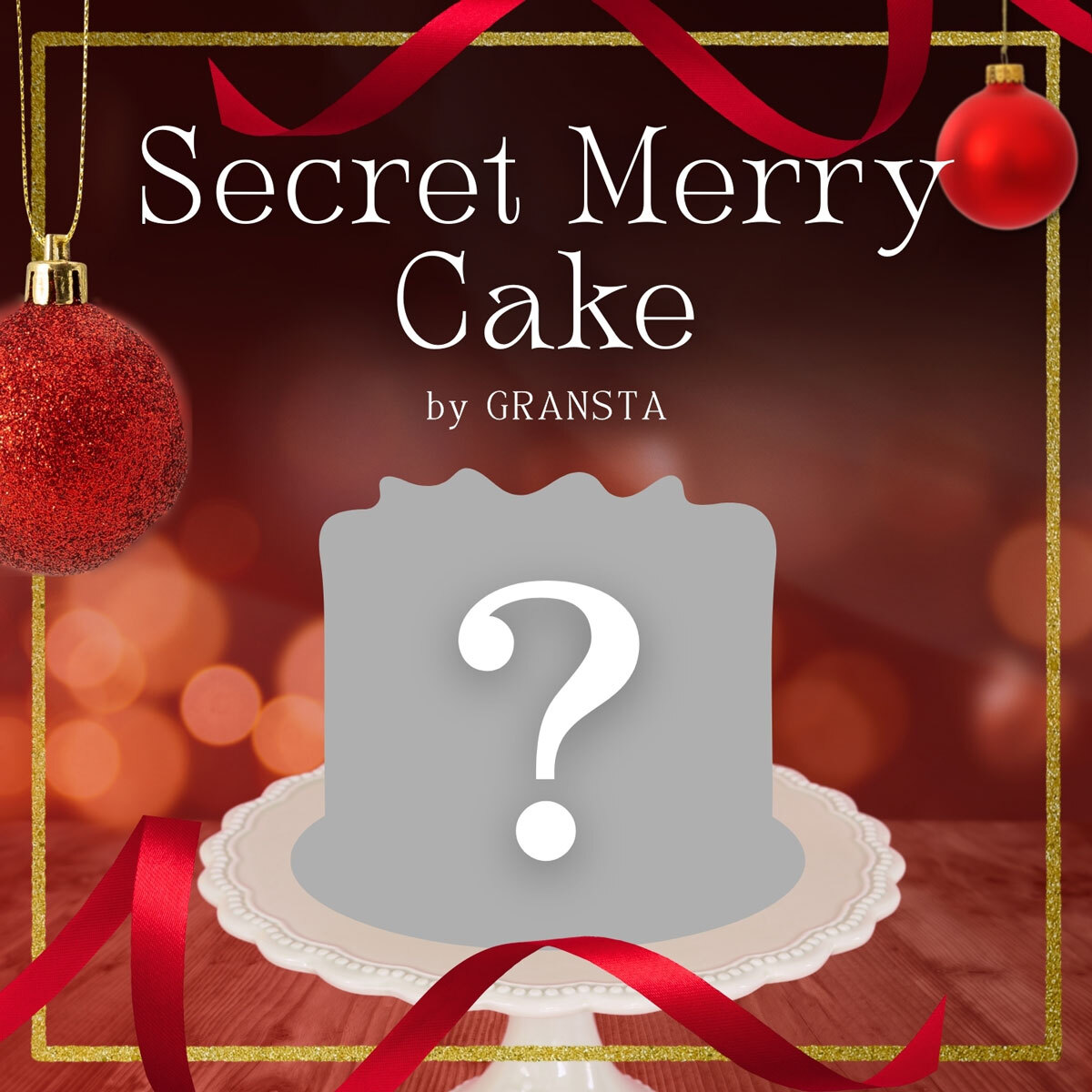 Secret Merry Cake by GRANSTA