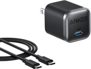 【25%引き】1台でiPhoneもMacも！　Anker 45W急速充電器が2,990円に