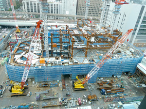 日本一の高さになるビル「Torch Tower」が生えてきた！　2028年の完成に向けて日々成長中