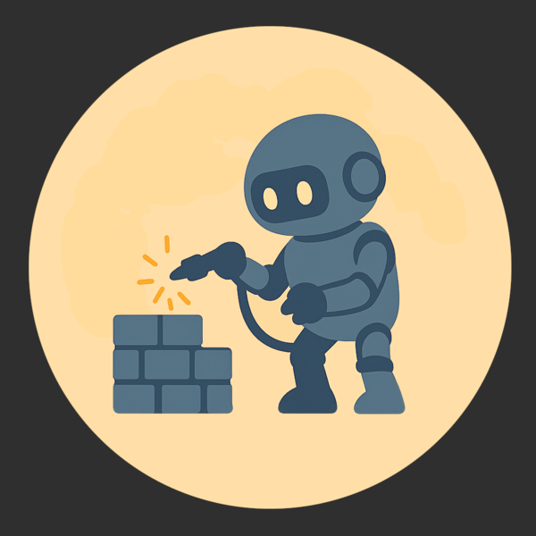 【月面開拓】溶接ロボが「月の砂」でサバイバル建築する話