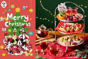 ディズニーの魔法がクリスマスを彩る！「Disney HARVEST MARKET」クリスマス限定アフタヌーンティーセット