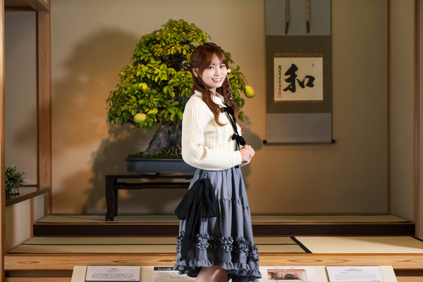 ＝LOVE・大場花菜＠大宮盆栽美術館