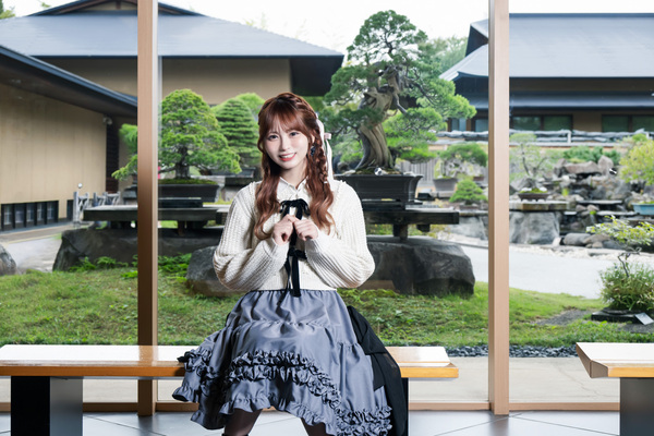 ＝LOVE・大場花菜＠大宮盆栽美術館