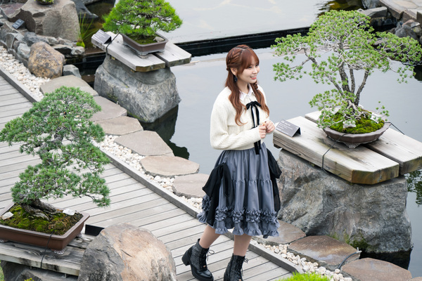 ＝LOVE・大場花菜＠大宮盆栽美術館