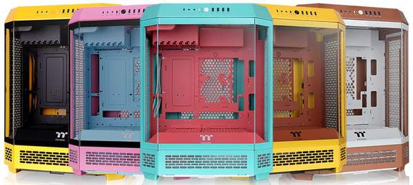 魅せるPC”を極めろ。Thermaltake「The Tower 600」に個性派5色が 魅せるPC”を極めろ。Thermaltake「The Tower 600」に個性派5色が