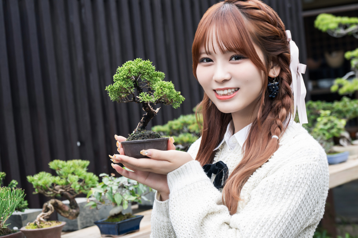 ASCII.jp：＝LOVE・大場花菜さんと一緒に育てたい！ 自分だけの推し鉢