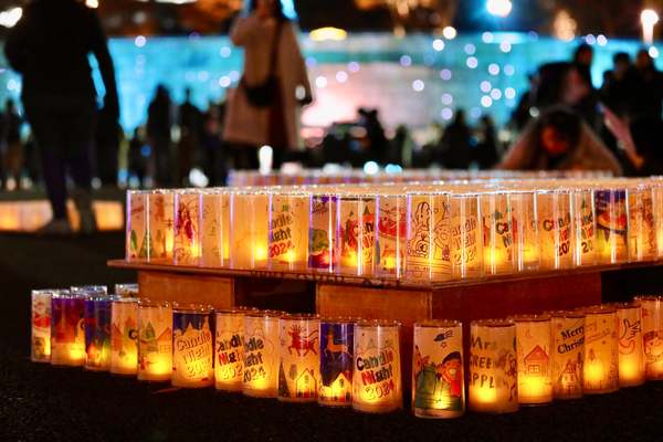 ぬり絵がイルミネーションに変身!?「Candle Night 2025 @Shinjuku