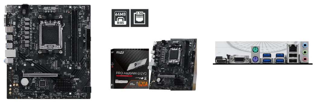 ASCII.jp：AMD Ryzen 9000対応マザーボード登場｜MSI PRO A620AM-B EVO