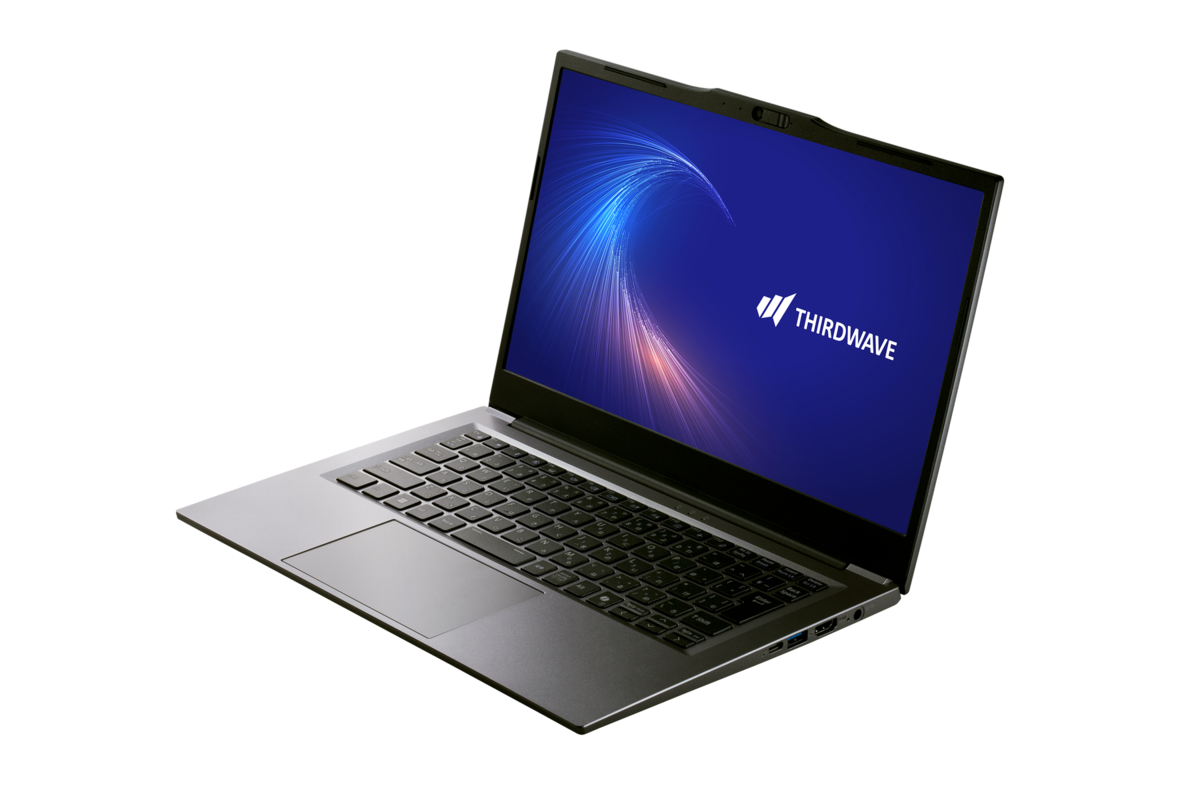 ASCII.jp：AMD Ryzen 5搭載の14インチ軽量ノート「THIRDWAVE F-14BR5A