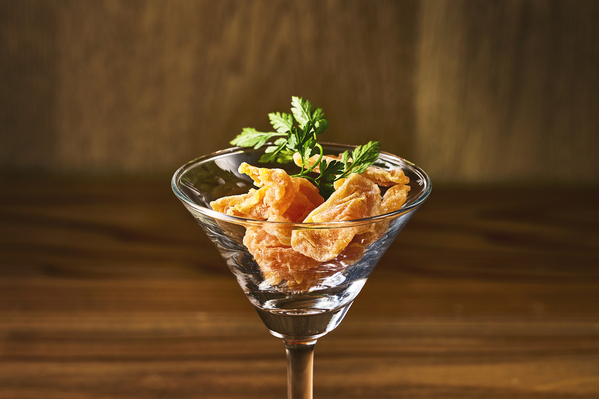 「Santé! Holiday Night in (marunouchi) HOUSE」で楽しめる「温州ドライみかん」