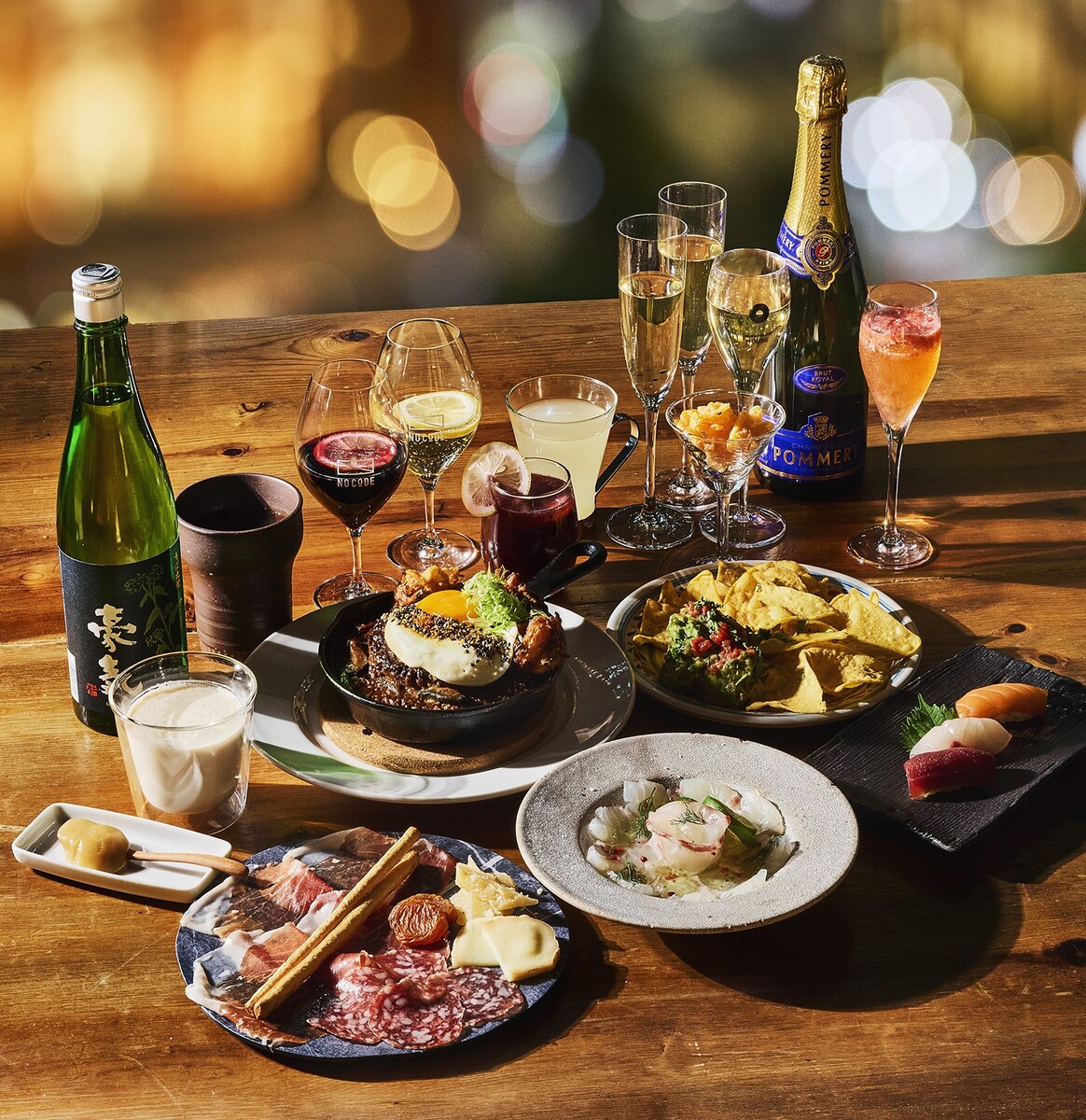 「Santé! Holiday Night in (marunouchi) HOUSE」提供メニュー