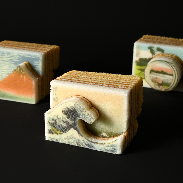 カタヌキヤの「冨嶽小景 型抜きバウムクーヘン」