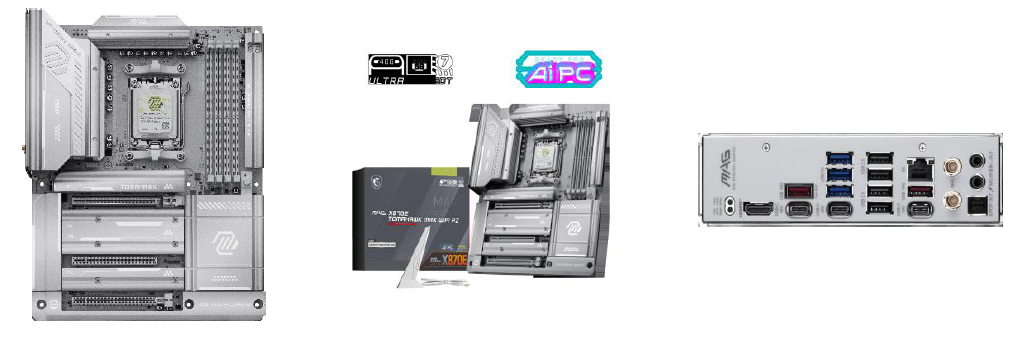 ASCII.jp：AMD Ryzen 9000対応のMSI最新マザーボード2製品が登場：背面