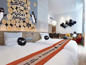 卒業が決定したSuicaのペンギンとヒュッゲなひとときを！JR東日本ホテルメッツ プレミア 札幌に期間限定コンセプトルームが登場【札樽自動車道  札幌北IC から約4km】