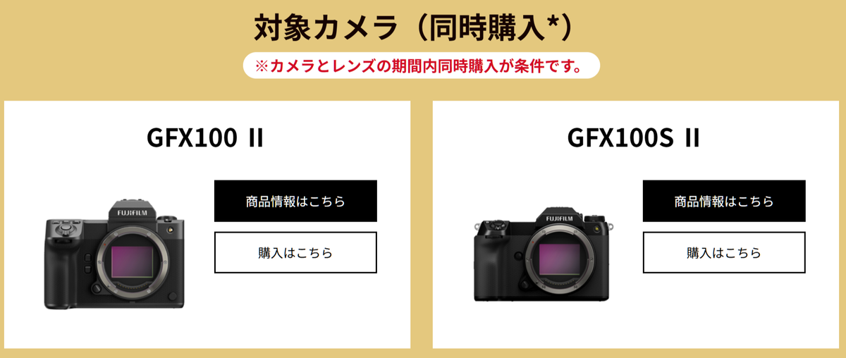 GFXで20万円キャッシュバック