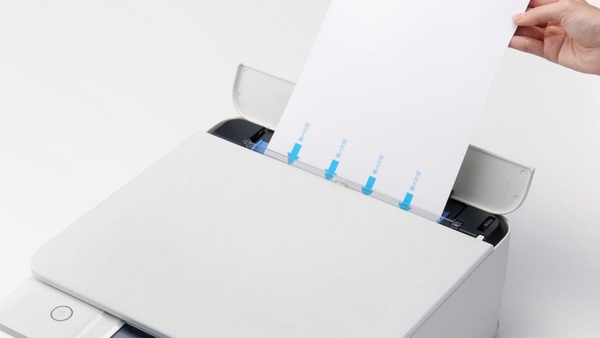 プリンタークリーニングシートの使用イメージ