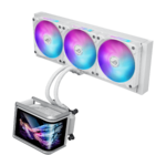 PC内部を魅せる6.67インチAMOLED採用。ROGの最新360mm水冷「Ryuo IV SLC」白モデル