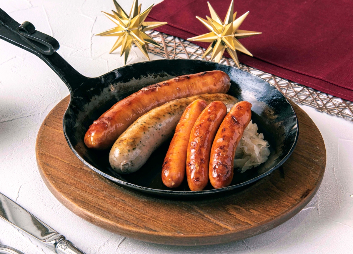 ソーセージ3種