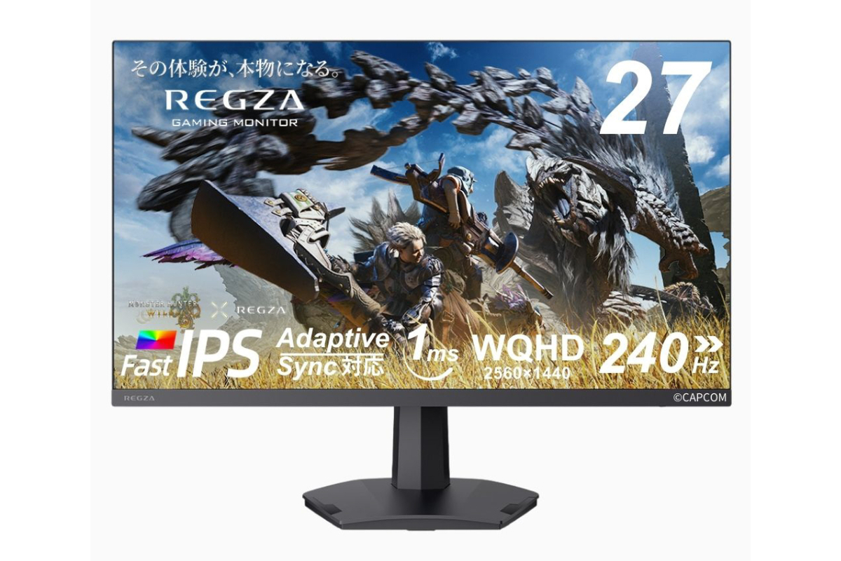 ASCII.jp：ゲーミングモニターは、REGZAの27型がトップを獲得！ 2位、3