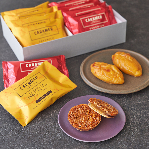 「CARAMER」の「キャラマーサンド スイートポテト」