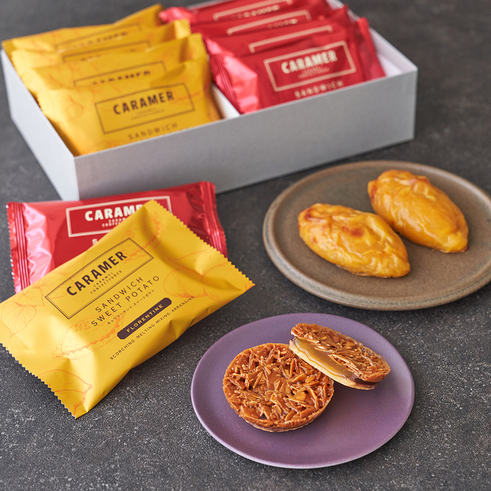 「CARAMER」の「キャラマーサンド スイートポテト」