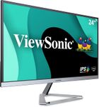 6.6mmスリム＆広視野角の23.8インチモニター、ViewSonic「VX2476-smhd」