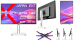JAPANNEXT、4K×IPS×HDR400対応の27型モニターを発売　43,980円で多機能スタンドも搭載