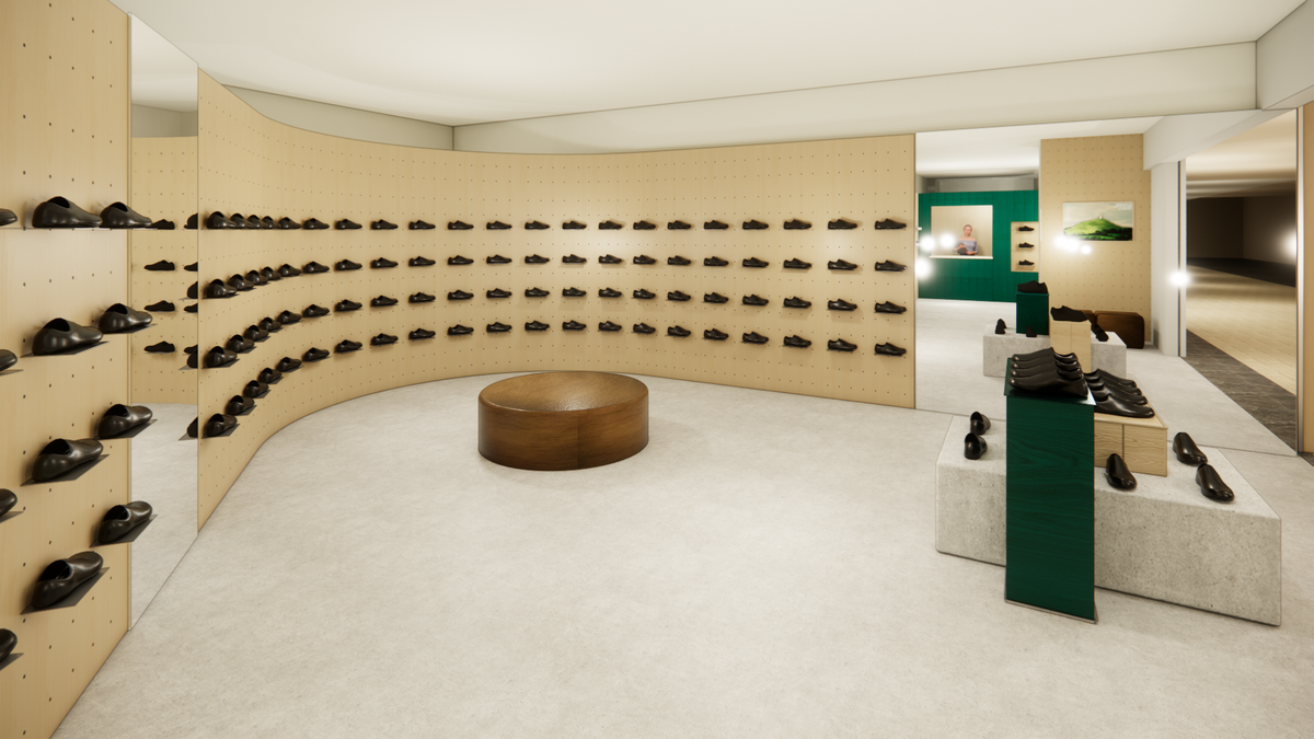 Clarks 丸の内店　店内イメージ