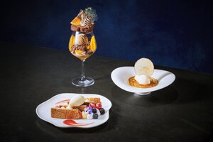 このパフェが食べたくてバータイムに合わせて予定を組んじゃうまである治一郎の限定パフェ