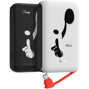 ミッキーが可愛いだけじゃない！ Belkinモバイルバッテリーが急速20W＆ケーブル一体型で超便利