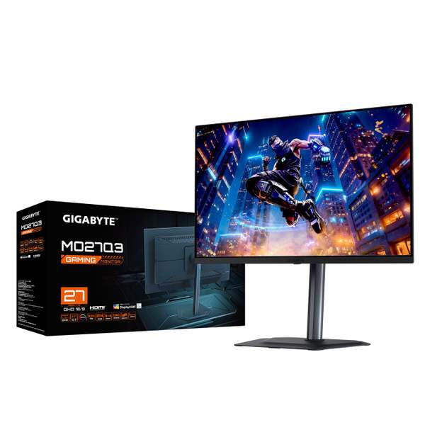 GIGABYTEから360Hz×QD-OLEDの新モニター「MO27Q3」登場 価格は10万9800