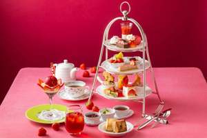 横浜ベイホテル東急でいちごが主役の「いちごアフタヌーンティー」期間限定開催！