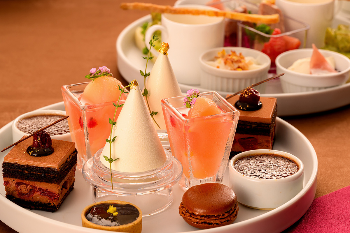 「ポム・ダダン」のアフタヌーンティー