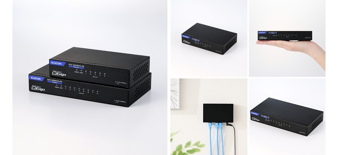 ASCII.jp：2.5Gbps対応スイッチングハブの新モデルが発売 5ポート＆8