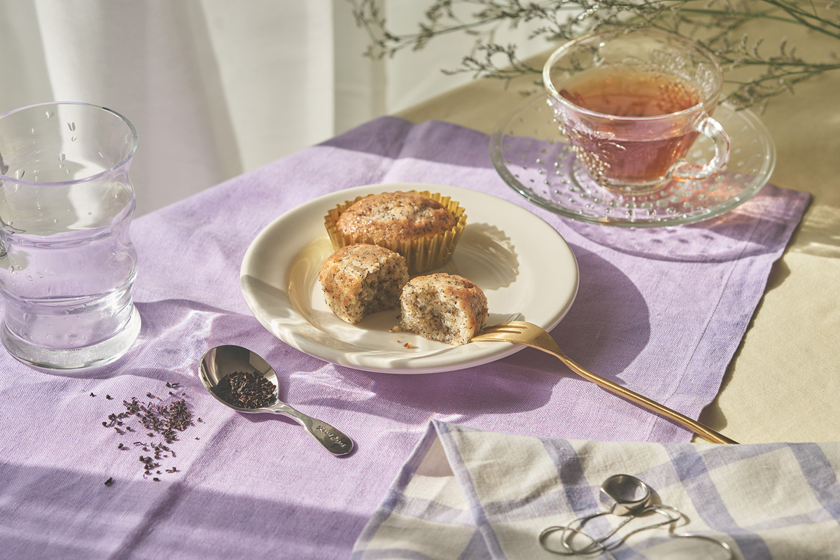 「TeaDrop.」の「ティーグレイスケーキ {アールグレイ}」