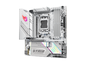 ASUS、M.2 SSD×4搭載・白い小型PCに最適なB850 MicroATX「ROG STRIX B850-G GAMING WIFI」を発表