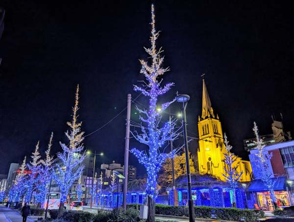 イルミネーションでほとめき（おもてなし）♡久留米の街を40万球の光で明るく照らしてお出迎え