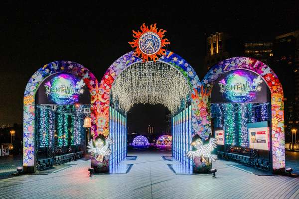 お台場が光で輝く「LIGHT WALK ODAIBA」初開催！ANREALAGEとの特別コラボも