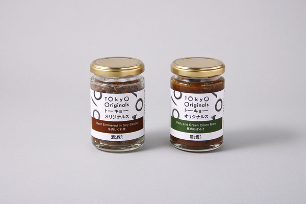 牛肉しぐれ煮、豚肉ねぎみそ