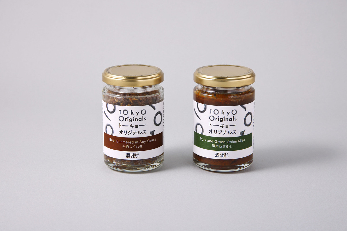 牛肉しぐれ煮、豚肉ねぎみそ