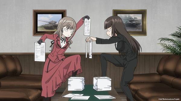 『ガールズ＆パンツァー もっとらぶらぶ作戦です！』第1幕