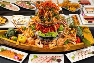 もうホテルから出ないかも！カニに海鮮にジンギスカンにスープカレーが並ぶ北海道グルメ大爆発ディナーバイキングが超豪華【札樽自動車道  札幌西ICより車で約8.5km】