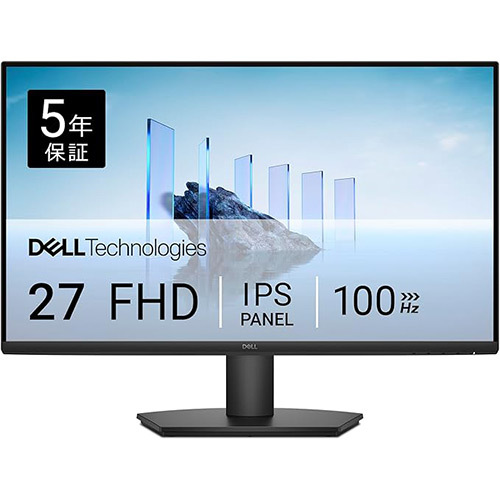 31%オフ】Dell 27インチモニター「SE2725HM-A」5年保証付きで安心