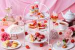 大人のためのピンクプリンセススイーツ「ストロベリーギフトアフタヌーンティー」登場