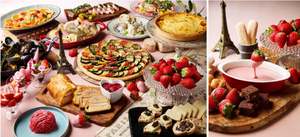 フランスの美食と旬のいちごを両方楽しむ欲張りブッフェ♡