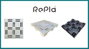 再生プラスチックペレット「Repla」を使用したパレット提供開始