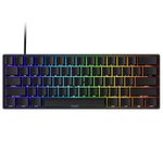 【国内正規品】MonsGeek(モンスギーク) FUN60 Pro SP 有線モデル HEセンサー 0.01mm ラピッドトリガー対応 磁気スイッチ Akko Glare Magnetic Switch 英語配列 テンキーレス サイドプリント 有線8K ホットスワップ SnapKeys (SOCD)対応 ARGB対応 高コスパ ゲーミングキーボード Black