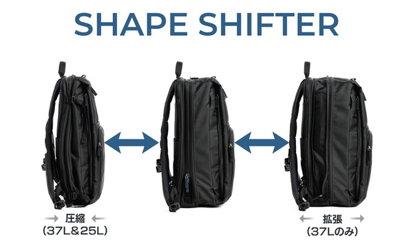 thinkTANKphoto（シンクタンクフォト）の多機能カメラバッグ「シェイプシフター」発表